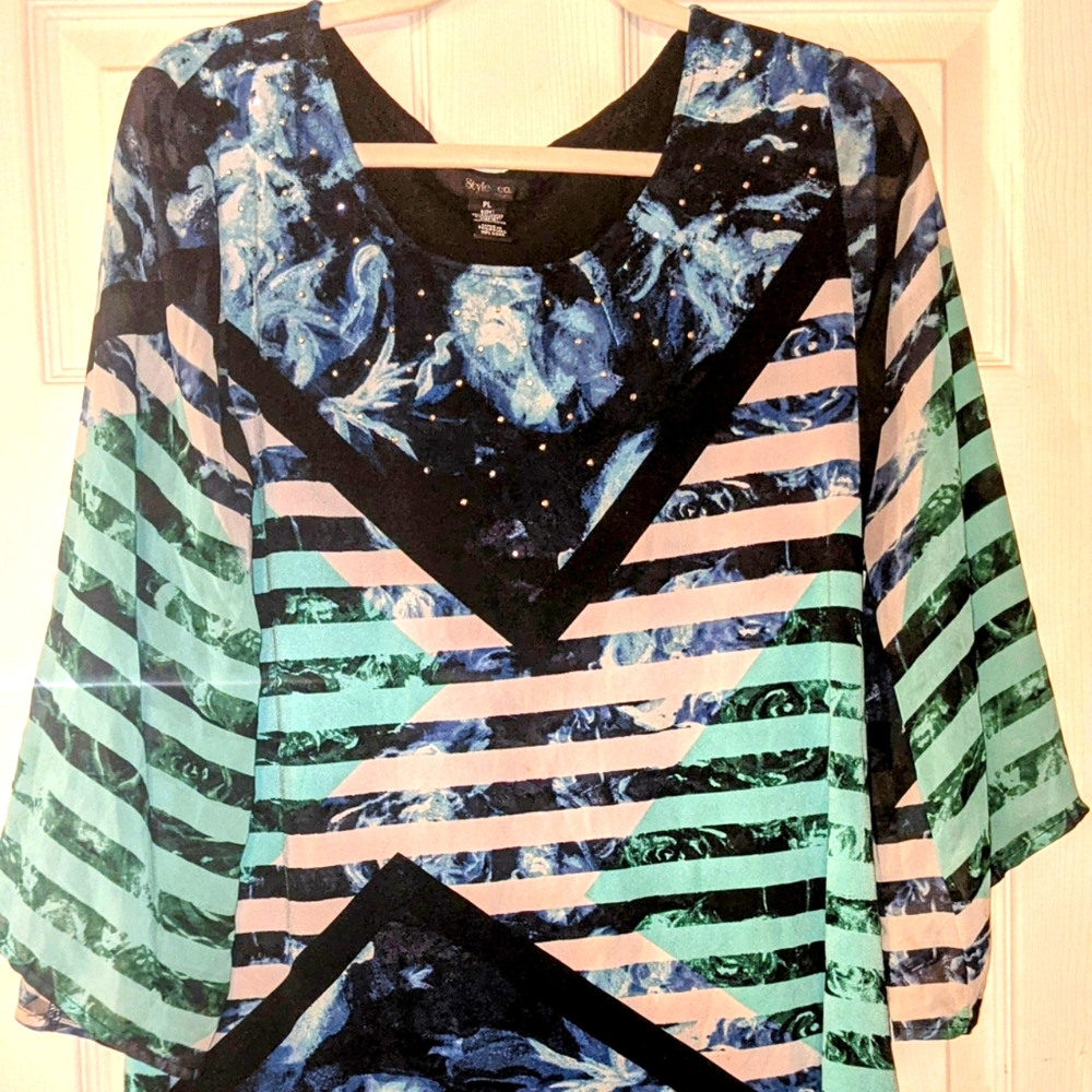 Style & Co. Woman Blouse SZ PL